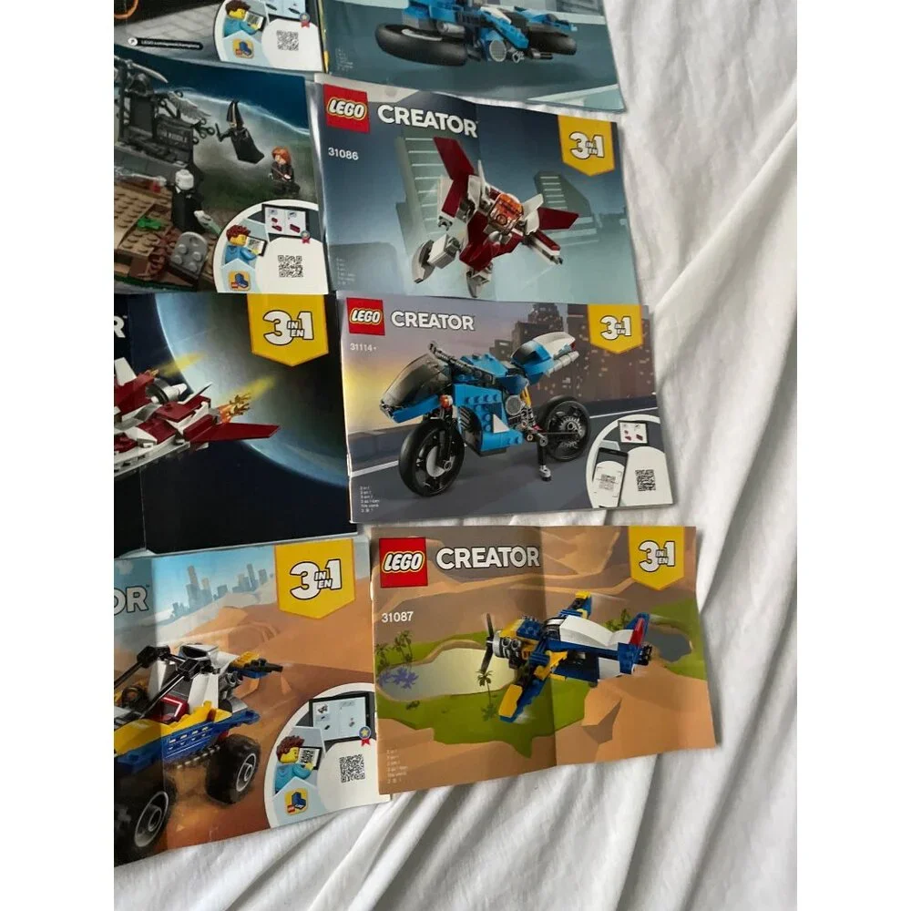 LEGO Creator & Harry Potter Instruction Manuals Only  Lot